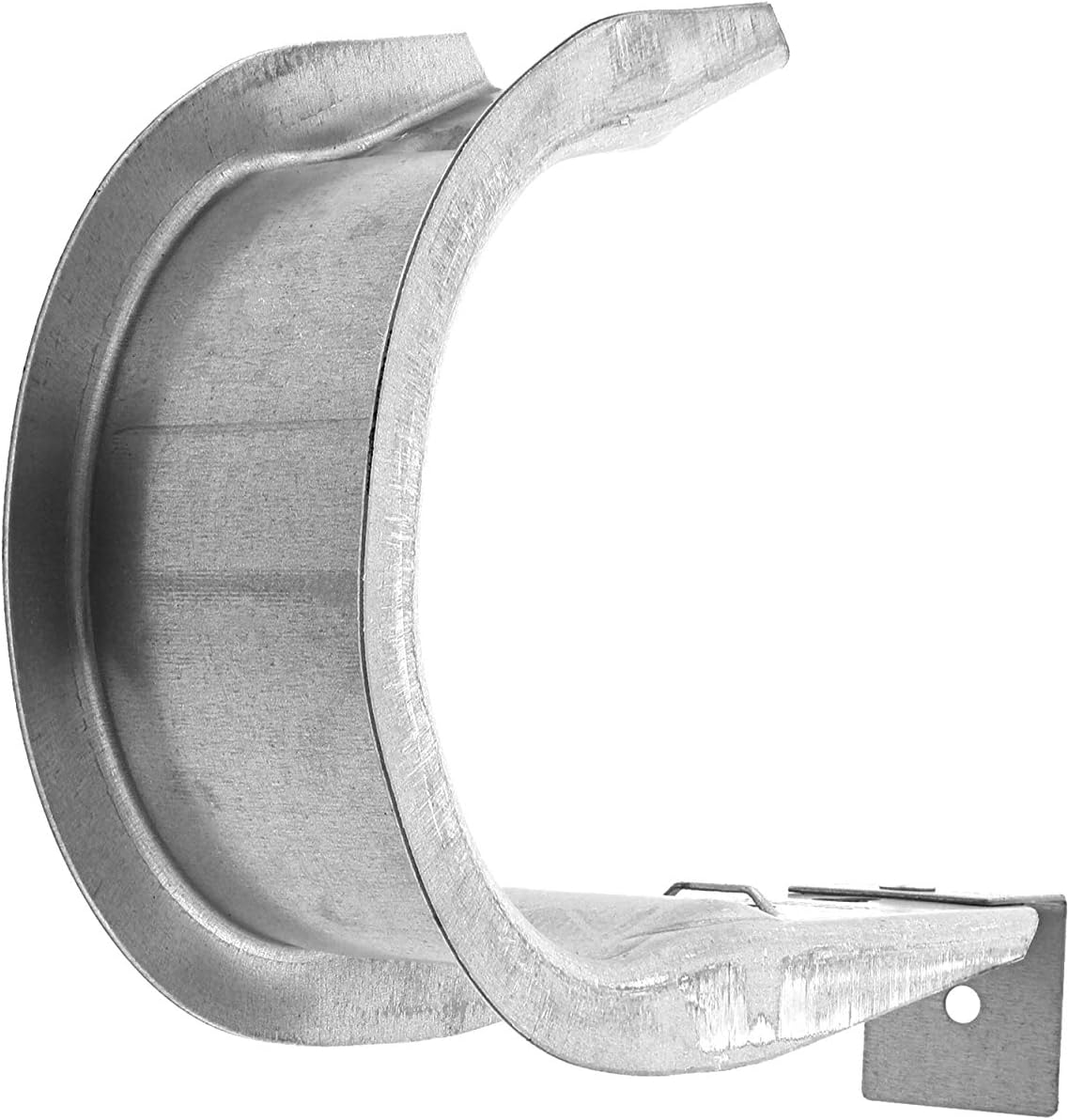 Networx 2" Ceiling Mount Galvanized Steel Cable Support J Hook with Retainer Clips - 25 Pack