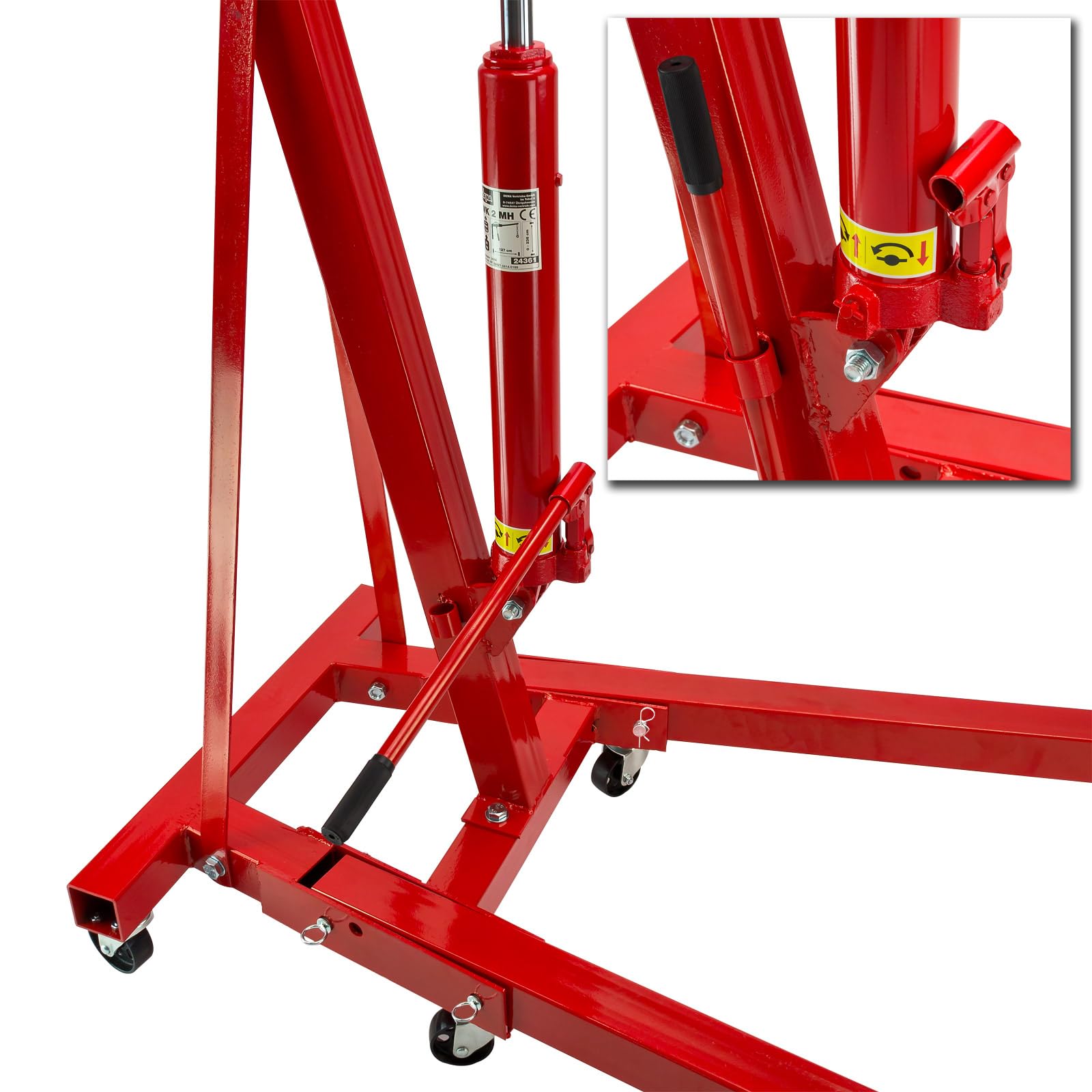 Werkstattkran Werkstatt Kran Gewicht 82kg Motorkran Getriebekran für 2 t 2000 kg