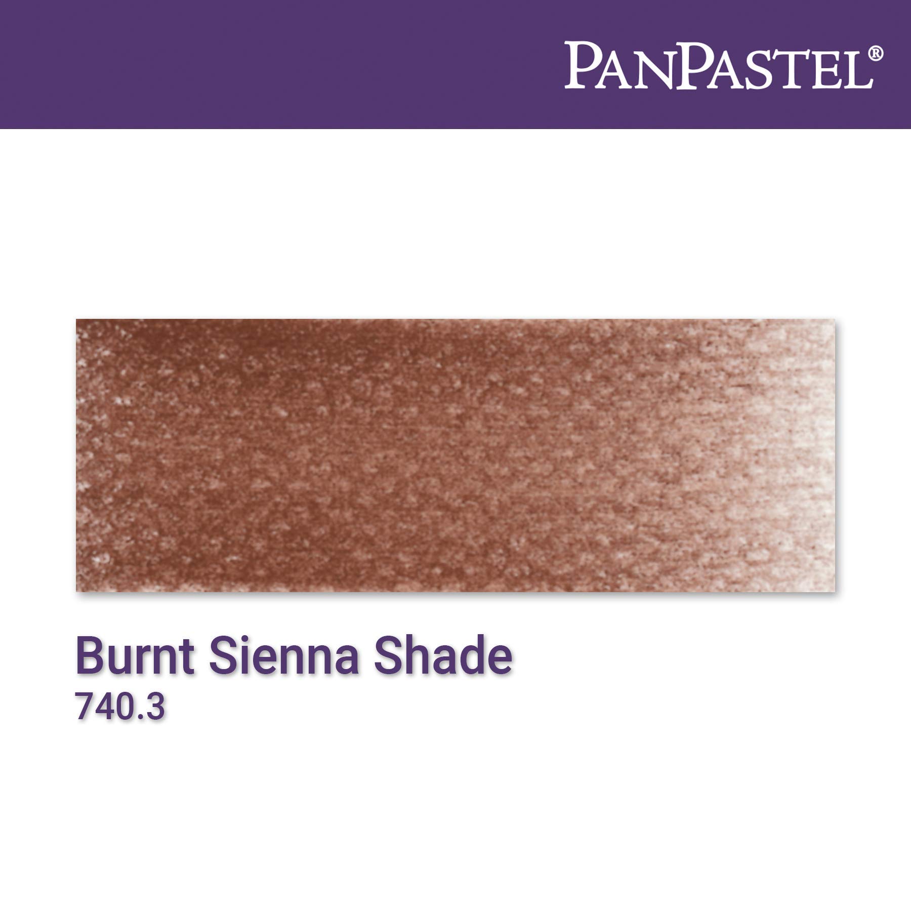 PanPastel 27403 Ultra Soft Artist Pastel, Burnt Sienna Shade, 740.3 | 740.3