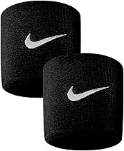 Nike Swoosh Wristbands - Black - Set of 2
