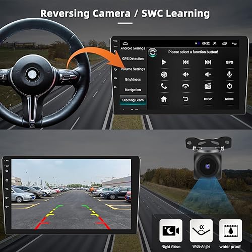 Miniatura 6 de Radio de coche Android 11 de 2 GB + 32 GB para Toyota Hilux 2015-2020 de 10.1 pulgadas con pantalla táctil estéreo de coche con Apple Carplay y