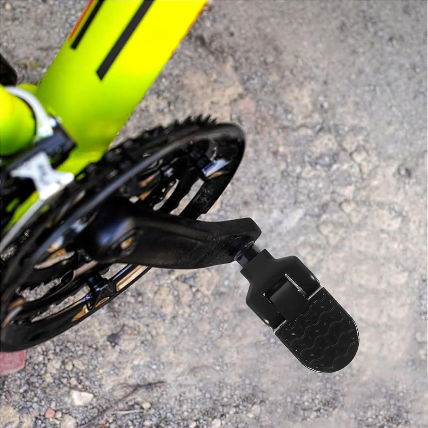 Bike Pegs 5 Pair Aluminum Alloy Rear Seat Foot Pegs - Foldable Non-Slip Motorcycle Passenger Footrests, Universal Fit for Cruiser/Chopper