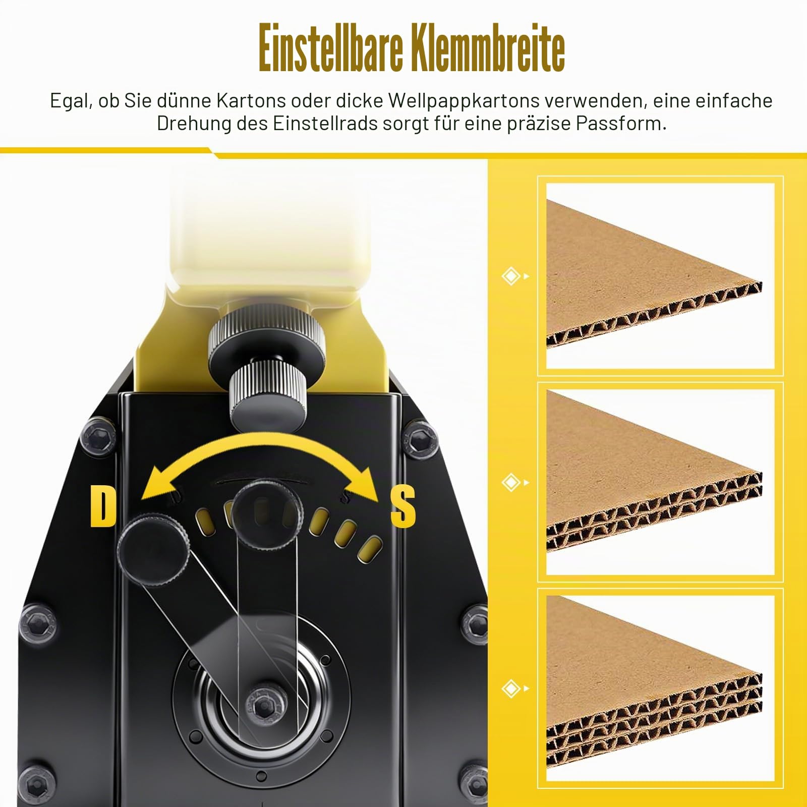 KIMSING Handtacker HB3518 16 Gauge,Tacker für Holz Pappkartons,34,7 mm Krone,18 mm Länge,Kartonverschluss,Wellpappe-Hefter | Ohne Kompressor, Magnesiumleichtbau, Tiefe einstellbar für Kartons, mit Entklammerer und Zuführer