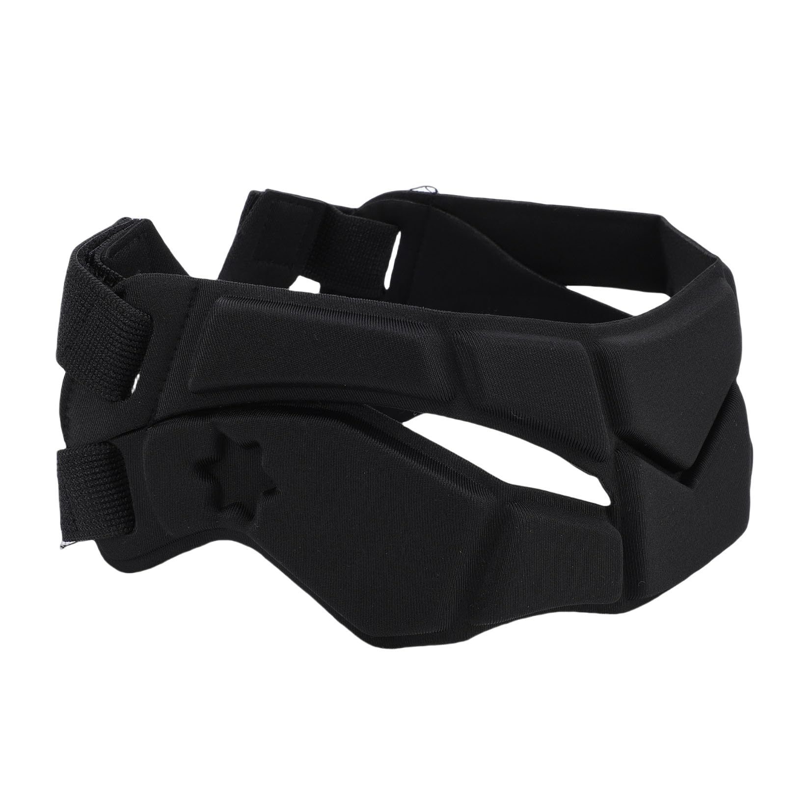 HELEVIA Soccer Head Guard, Thick Resilient Foam Padding Protective Headgear with Elastic Band and Loop Fastener, for Football Baseball Sports Training