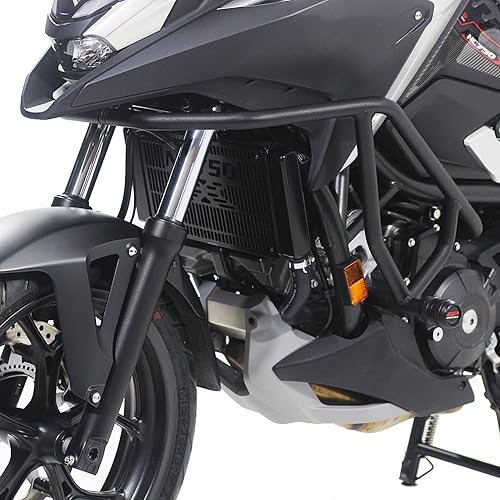GP Kompozit Engine Guard Crash Bar Protection Black Compatible For Honda NC700X / NC750X 2012-2025