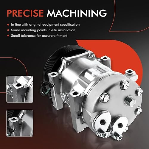 Miniatura 5 de A-Premium Compresor de A/C con embrague compatible con Volvo Truck FH12 FH16