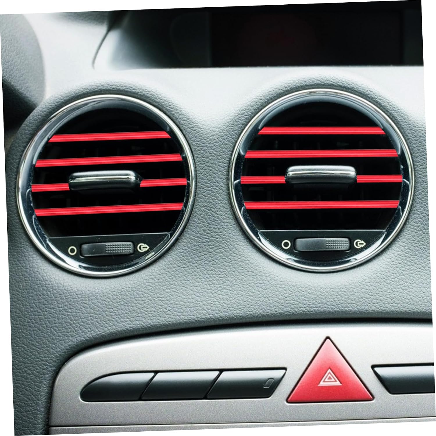 Gatuida 20pcs Car Air Conditioner Vent Strips Easy Install Car Interior Decoration Accessories for Secure Fit and Stylish Upgrade