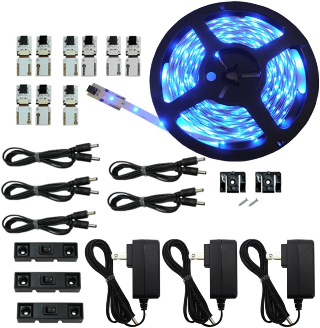 Inspired LED Light Strip Blue Flex NB Cut and Connect 12M