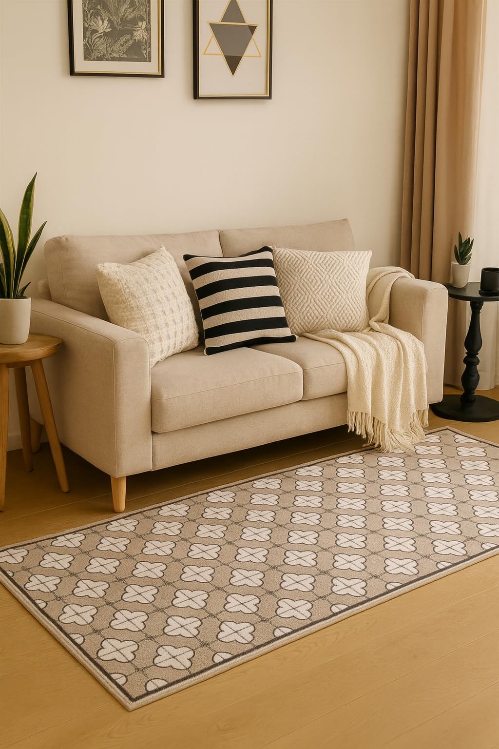 HomeCloud Rubber Kitchen Mats - Non-Slip & Absorbent -2