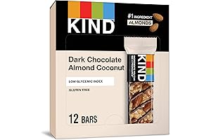 KIND Dark Chocolate Almond & Coconut Bars: The Perfect Balance of Bites
