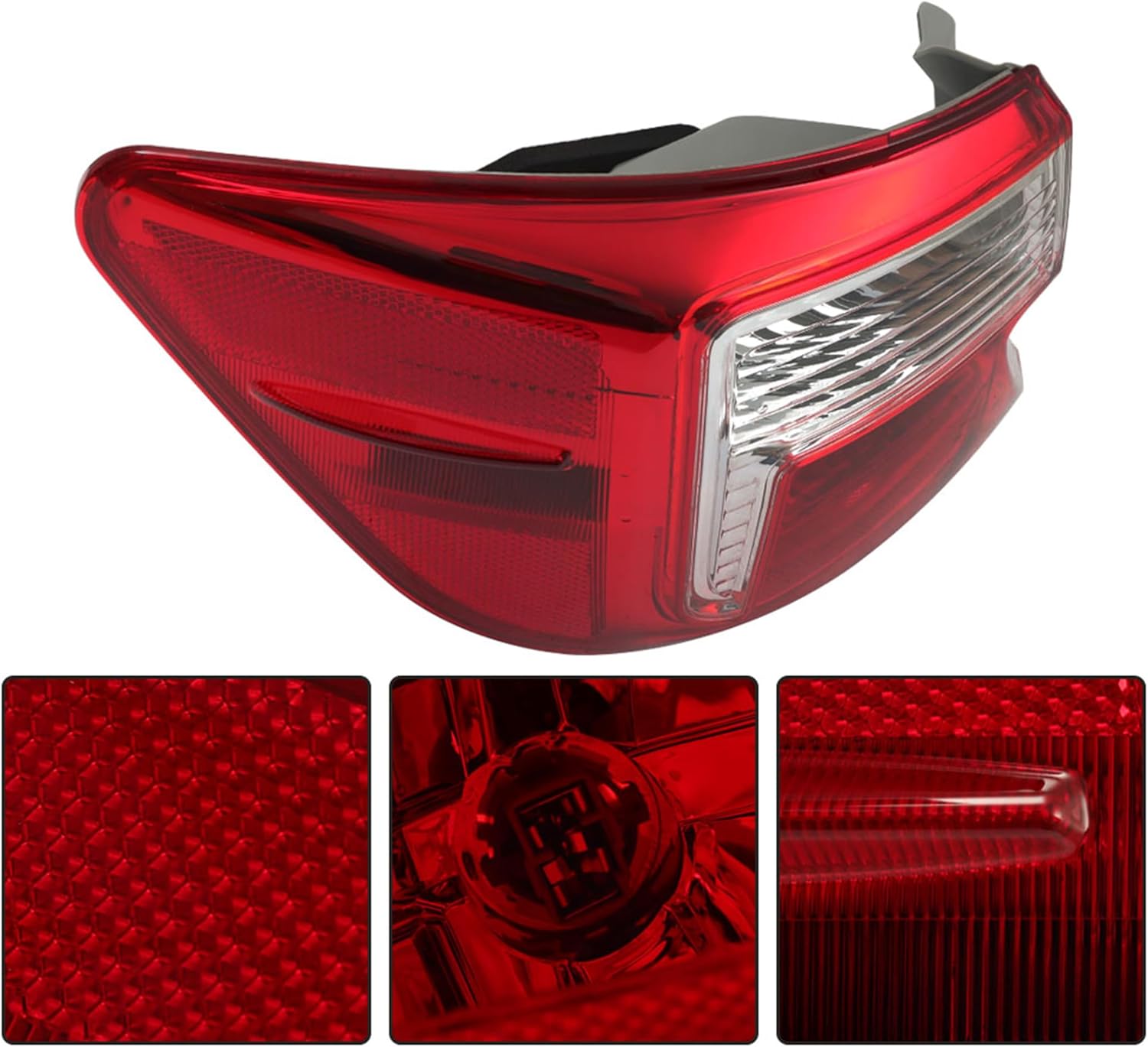 Driver Side Tail Light Assembly Replacement for Camry 2012 2013 2014 Left Side Tail Light Replacement for 8156006470 TO2804114