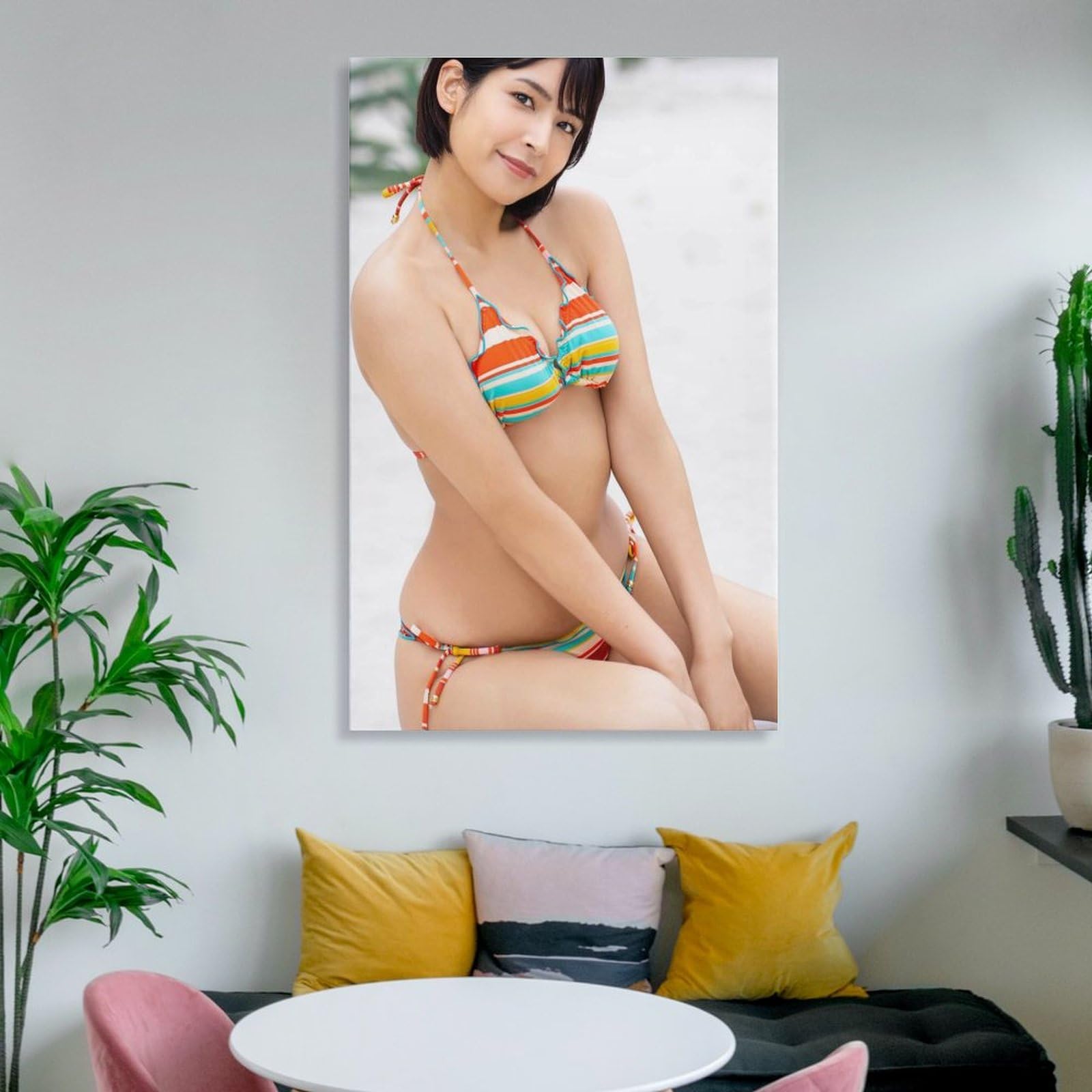 Amazon.co.jp: 藤井マリーかわいいセクシービキニ水着下着画像ポスター