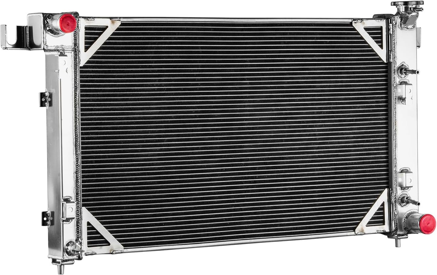 5.9L 3 Row Aluminum Radiator Fits for 1998-2002 Dodge Ram 1500 Ram 2500 Ram 3500 5.9L,1999-2001 Dodge Ramcharger 5.9L