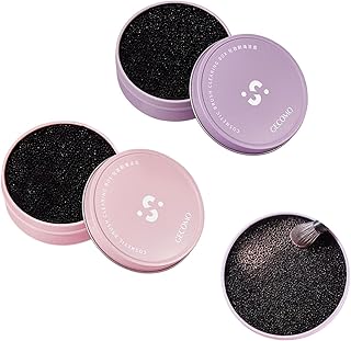 Paquete de 2 brochas de maquillaje limpiadora...