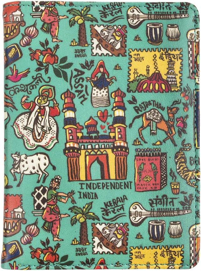 Independent India Passport Holder - Green, Green, Travel Accessories