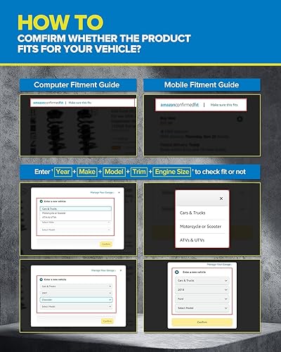 Miniatura 4 de 2 amortiguadores SIZZER Front Struts para C1500 1988-1999 32224