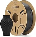 ELEGOO RFID PLA Filament 1.75mm Black 1KG, Auto Identification 3D Printer Filament Compatible with Canvas, Dimensional Accuracy +/-0.02mm, 1kg(2.2lbs) Spool for Most 3D Printers
