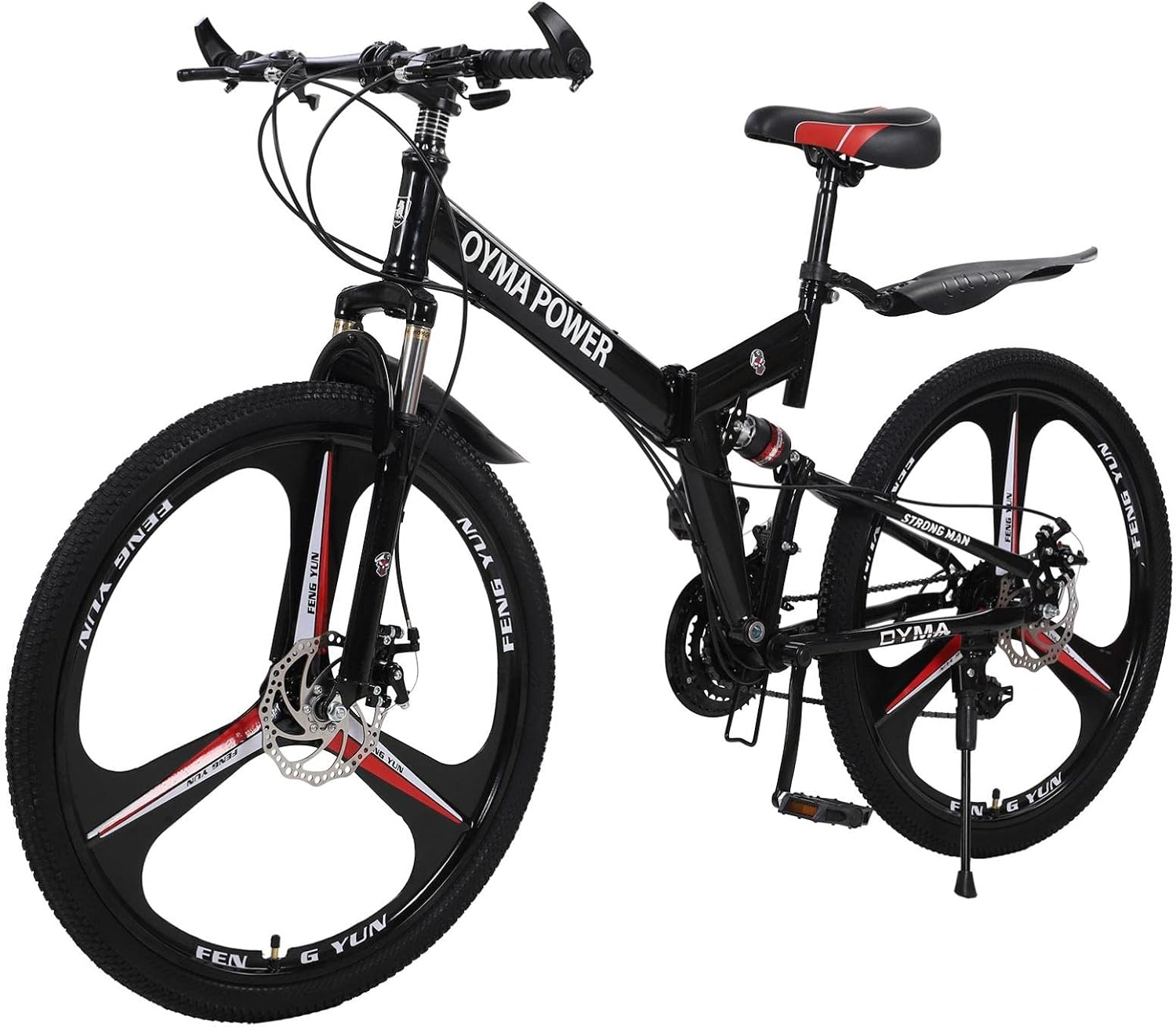 Kingtowag 26in Mountain Bike 3-Spoke 