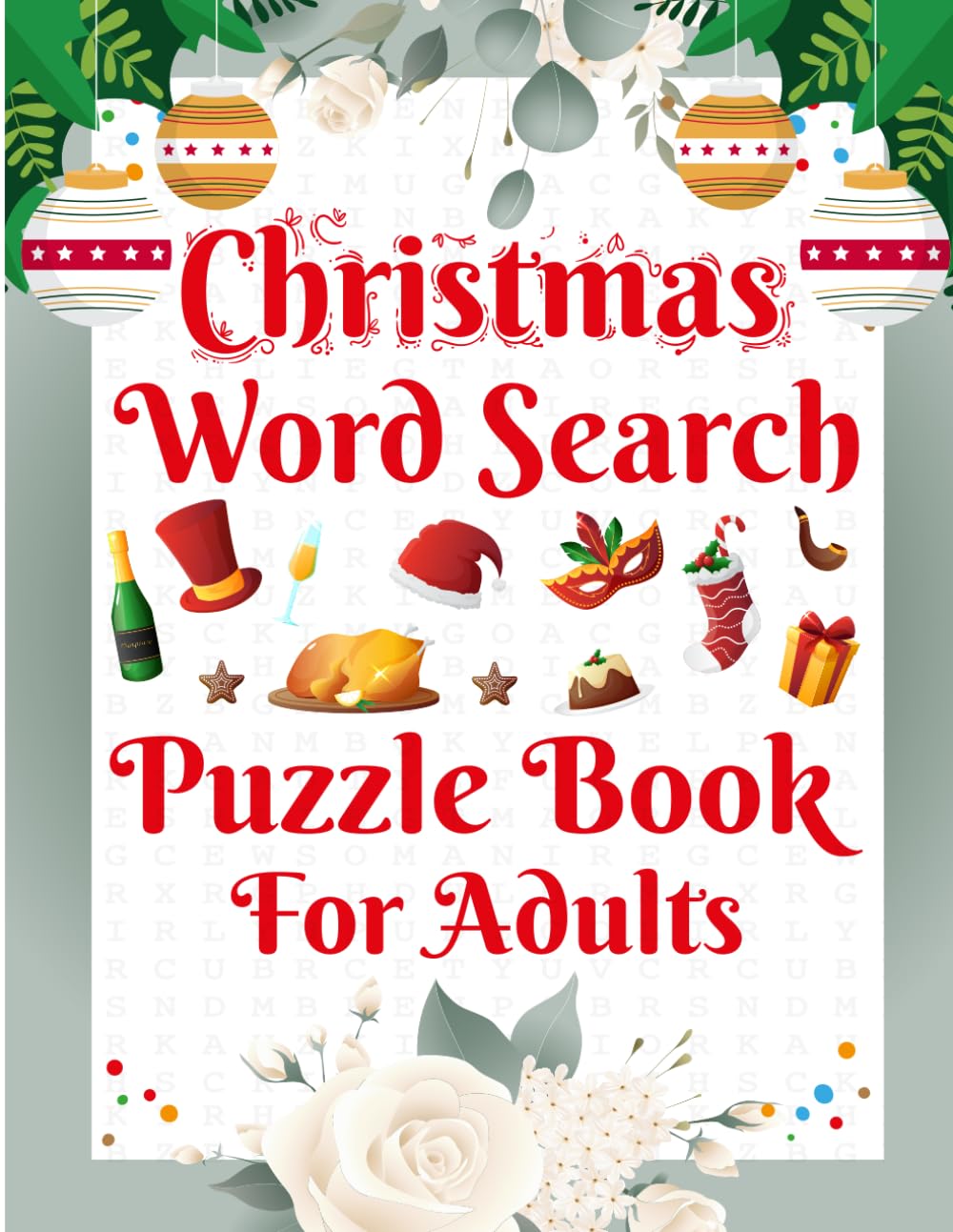 Christmas Word Search Puzzle Book For Adults: Word Searches to Boost Your Brainpower-Christmas Word Search Puzzle Book For Seniors & Adults-Exciting & ... Word Search Puzzle Book for Adults and More