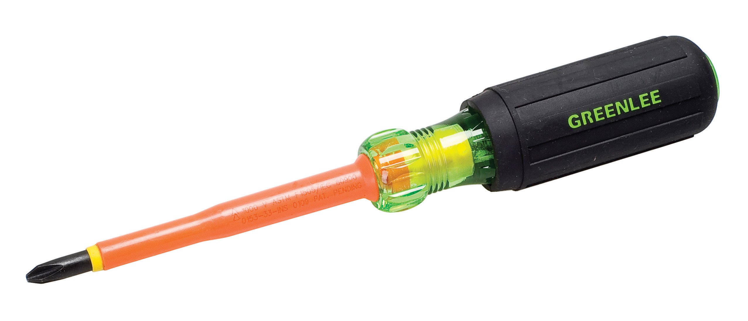 Greenlee 0153-33-INS 2-Inch by 4-Inch Insulated Screwdriver