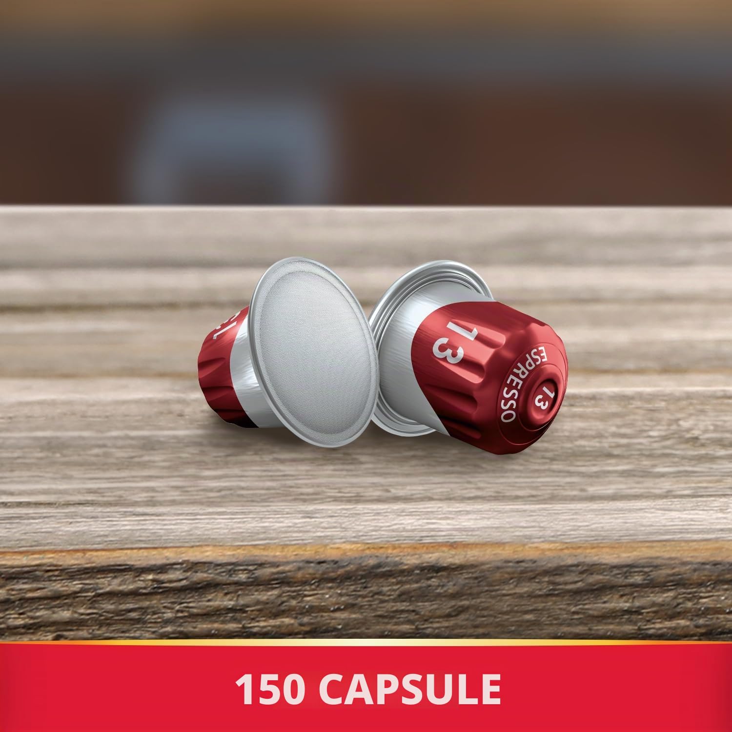 Splendid - Capsule Caffè Espresso Barista - 150 Capsule in Alluminio - 5 Confezioni da 30 - Intensità 13 - Compatibili con Macchine Nespresso®* original