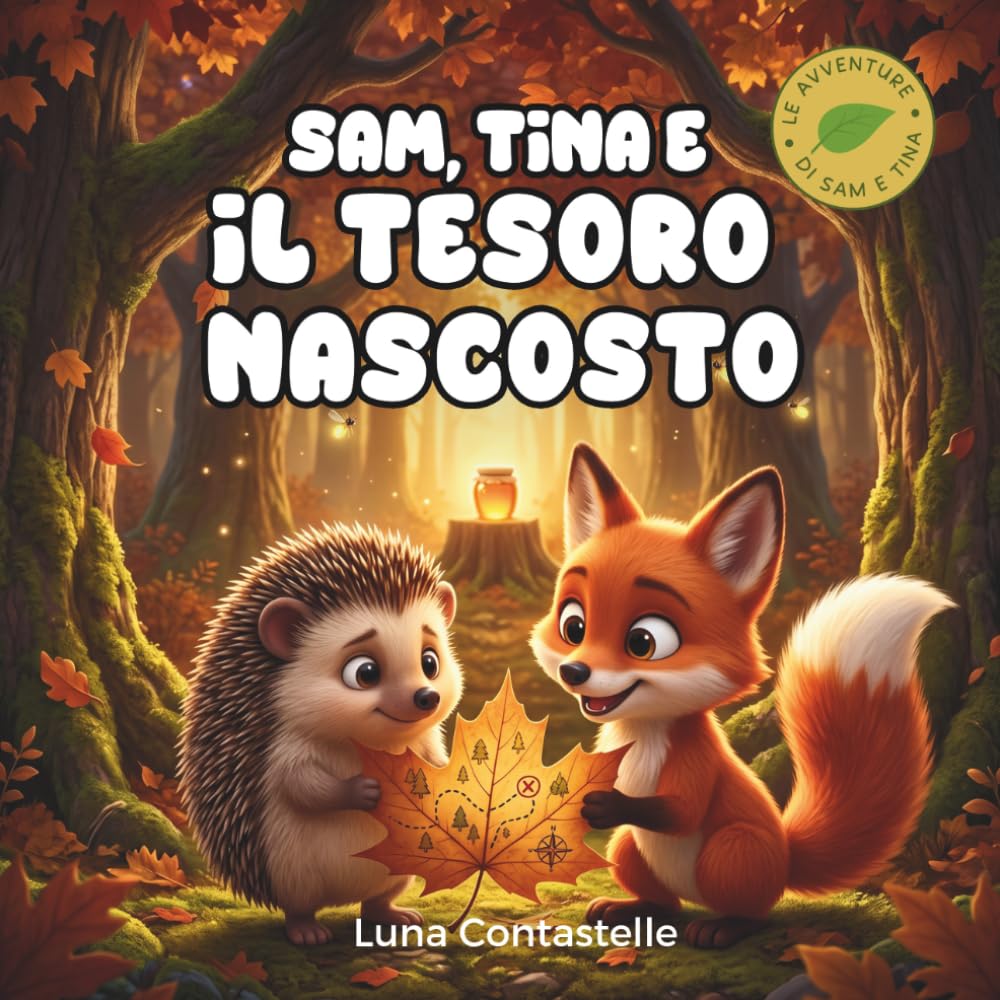 Sam, Tina e il Tesoro Nascosto: Tenera storia illustrata di amicizia e curiosità per bambini 3-7 anni (Le Avventure di Sam e Tina)
