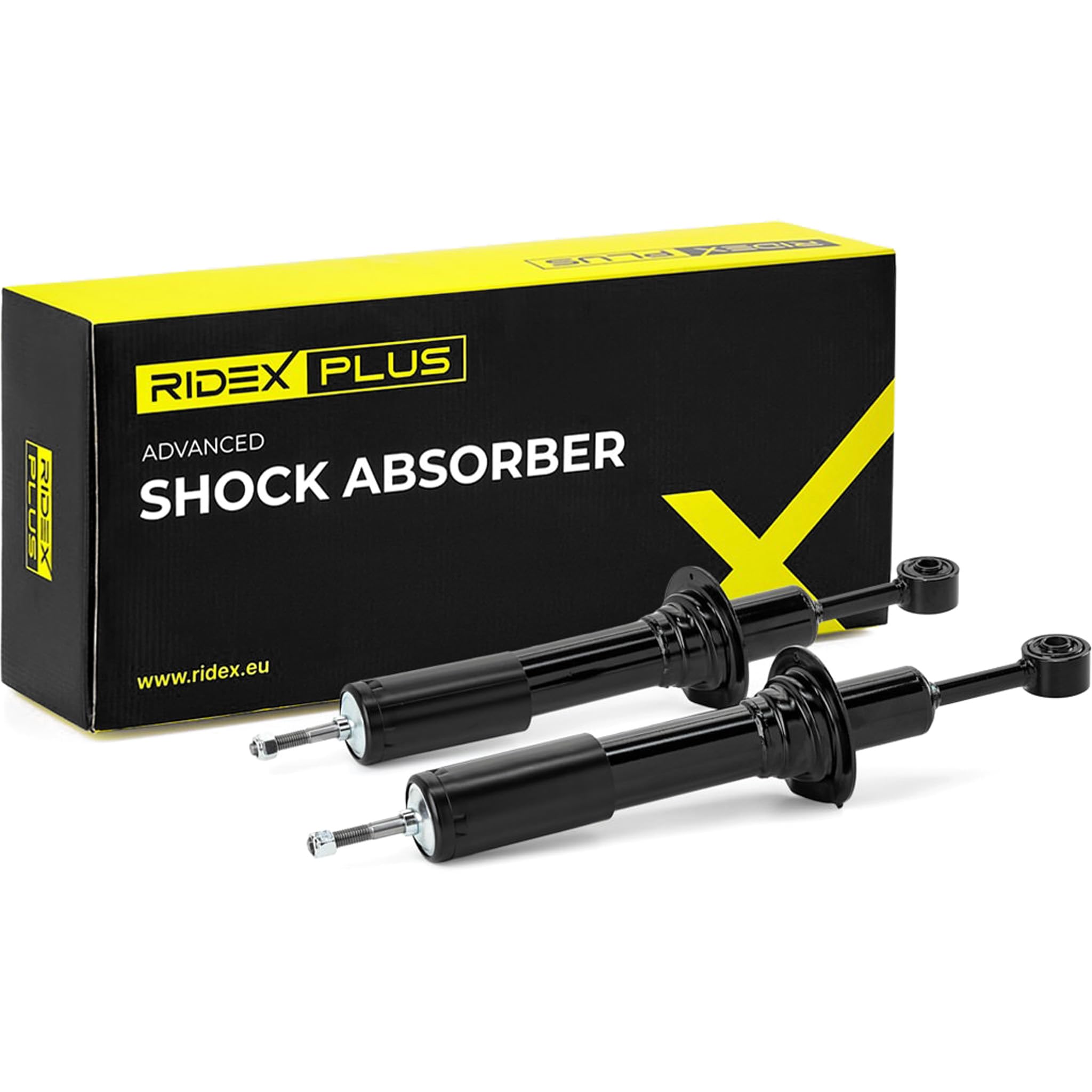 RIDEX PLUS 854S19327P 2x Amortisseur Avant Compatible avec FORD Ranger Mk3 TKE