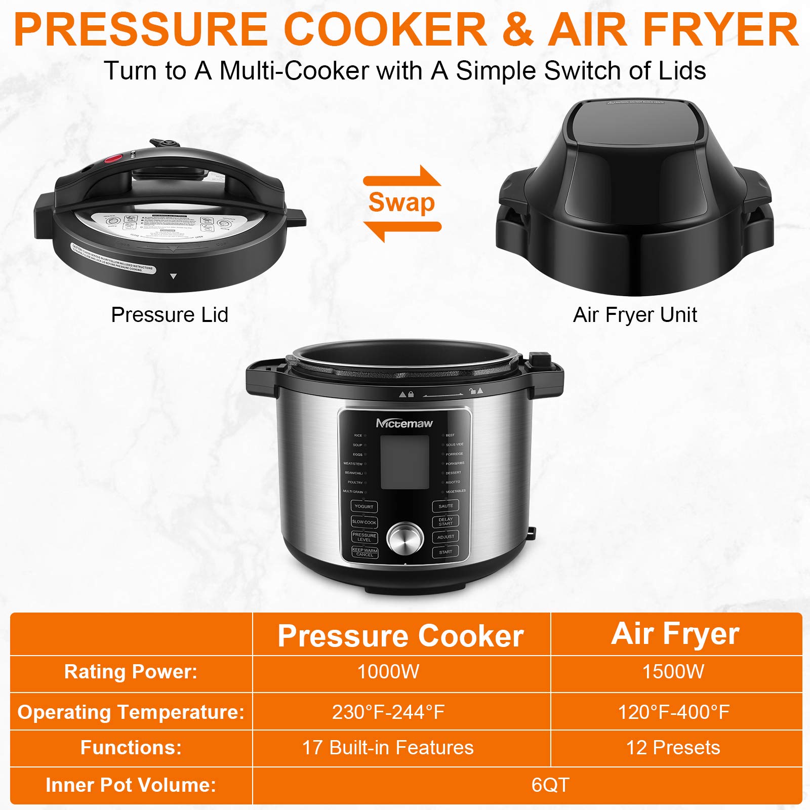 nictemaw pressure cooker