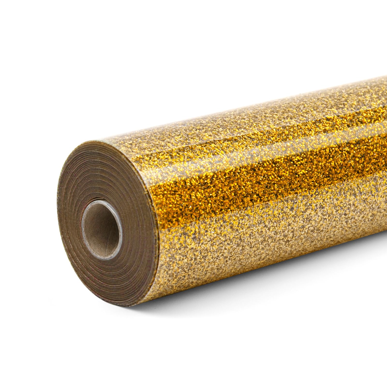 Vinyle Pailleté LOKLIK Or Thermocollant pour Réparer et Décorer vos Vêtements en Tissu