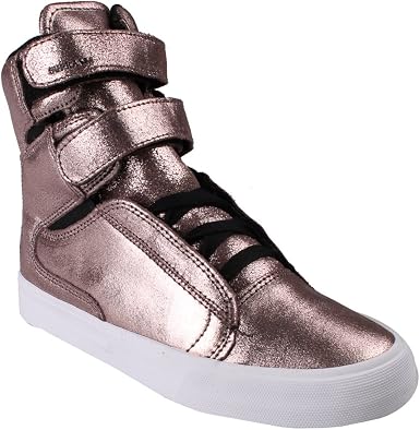 Amazon.com: Supra Society II Hi sw34182 rosa dorado blanco piel Skate  Zapatos Para Mujer Zapatillas, 6.5 B (M) US, Dorado rosa- blanco : Ropa,  Zapatos y Joyería