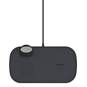 Amazon.com: mophie 3-in-1 Wireless Charging Pad - 7.5W Qi