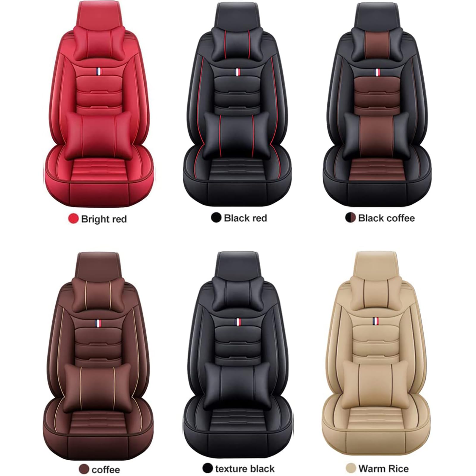 Fundas de Asiento con Bolsillos para Fiat Bravo 2007-2014
