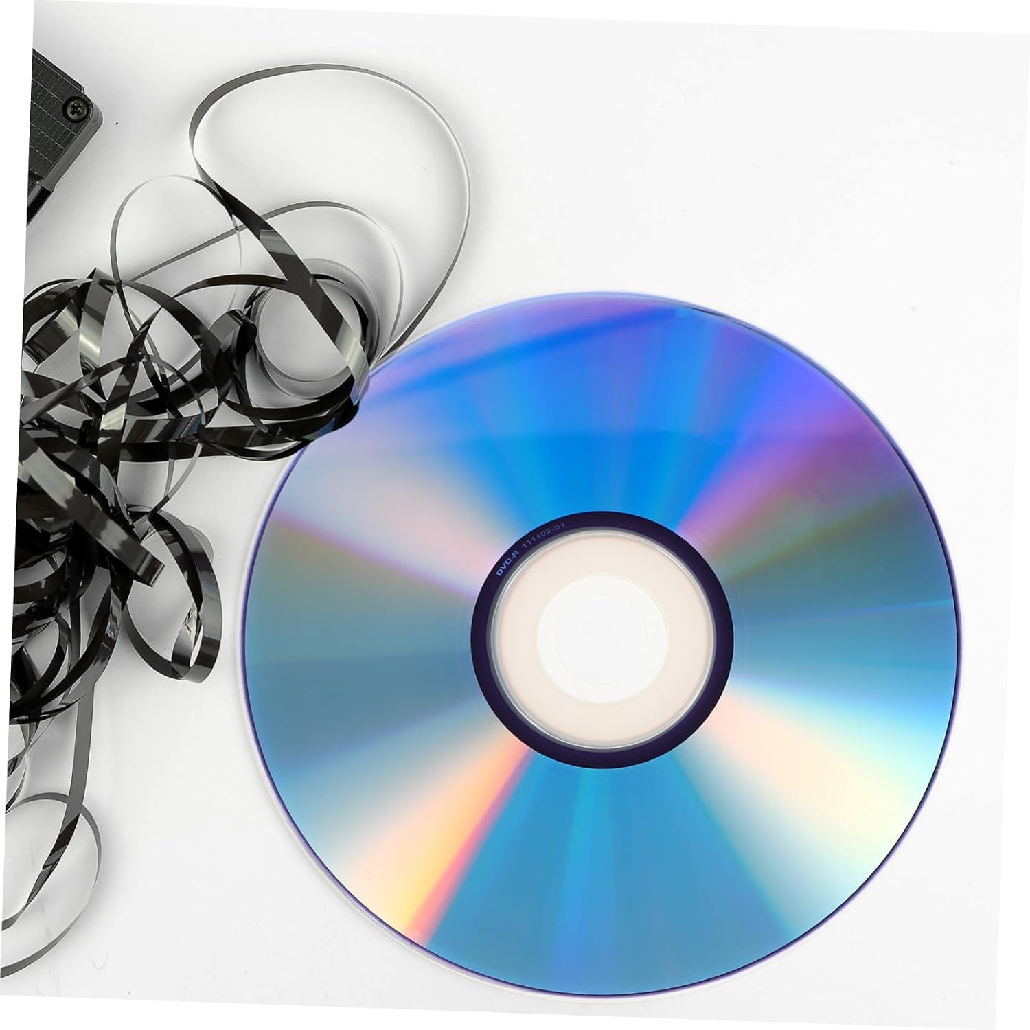 SUPVOX High Capacity Blank Cd Disc with Protective Case 4.72 Inch Writable Compact Disc for Music Audio & Data Recording Fast 52X Speed Burning Media for Car Stereo and Backup 1 Pack