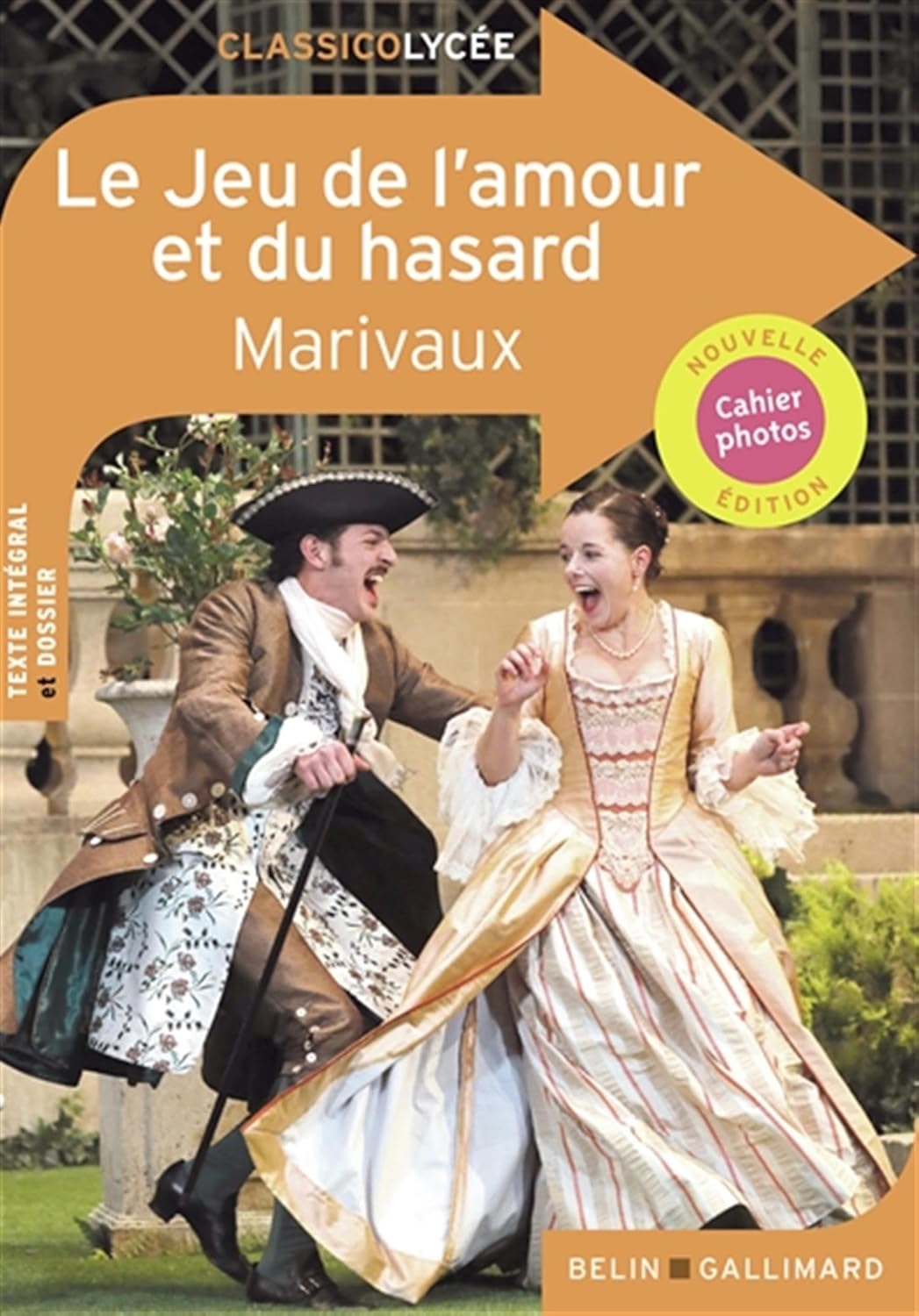 Couverture : Le Jeu de l'amour et du hasard