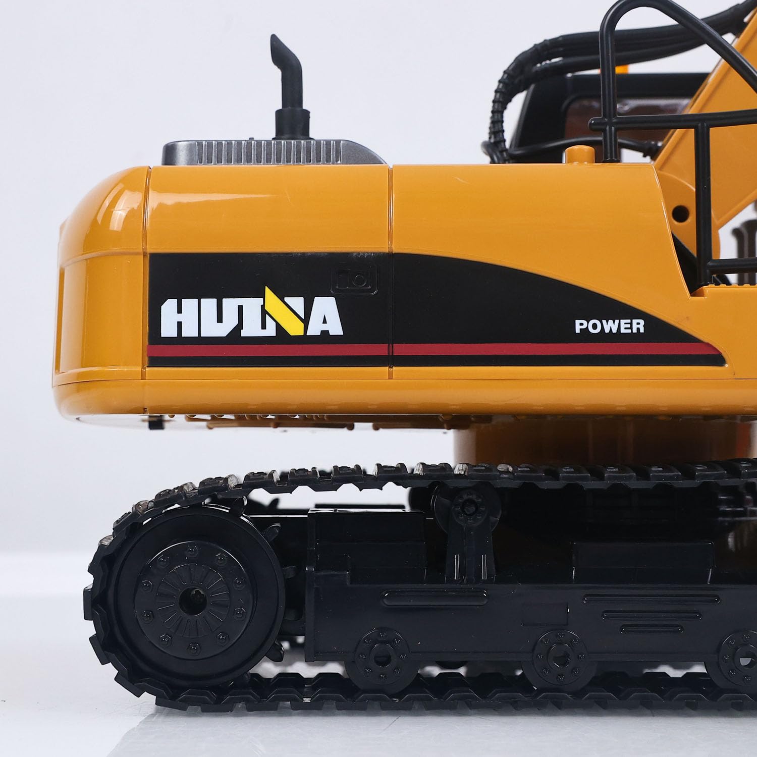 Excavadora eléctrica 1/14 RC 1535 Excavadora a control remoto 15CH 2.4G Modelo acabado Radio Batería Efectos de luz de sonido