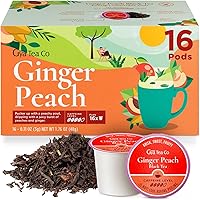Vista 14 de Gya Tea Co - Paquete variado de cápsulas de té negro con cafeína (16 unidades) - Suave, sabroso, robusto, disfrute caliente o helado