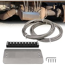 RULLINE Universal Security Anti Theft Catalytic Converter Protection Shield Catalytic Converter Catalytic Converter Anti Theft Shield Cover Compatible with Various Vehicle Platforms