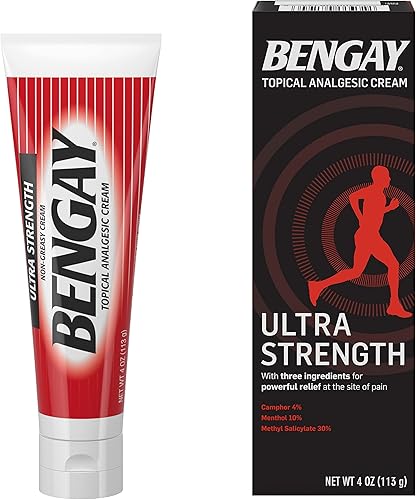 Miniatura 2 de Crema analgésica Bengay sin grasa para alivio de dolor 074300005362 crema ultra fuerza 1 1
