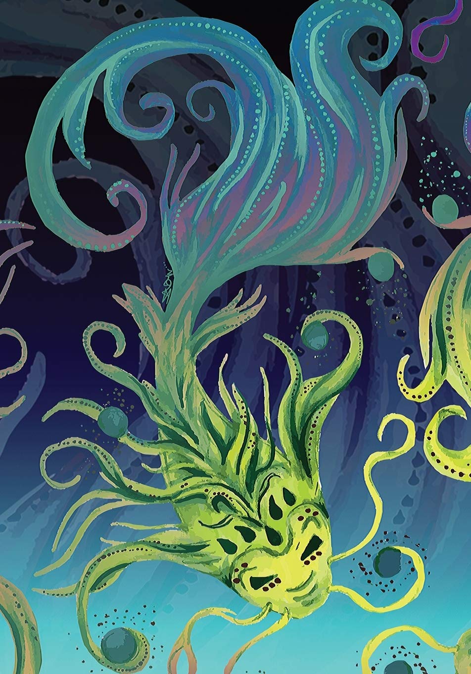 Yearless Weekly Planner - Lime Koi Fish: (7 x 10) Including: 2020, 2021, & 2022 Calendars (Creative Art Organizer)