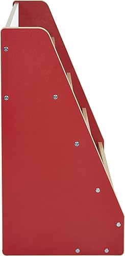 Miniatura 5 de Factory Direct Partners 11941-WHRD Colorful Essentials - Exhibición de libros grandes, estante de almacenamiento laminado para libros infantiles