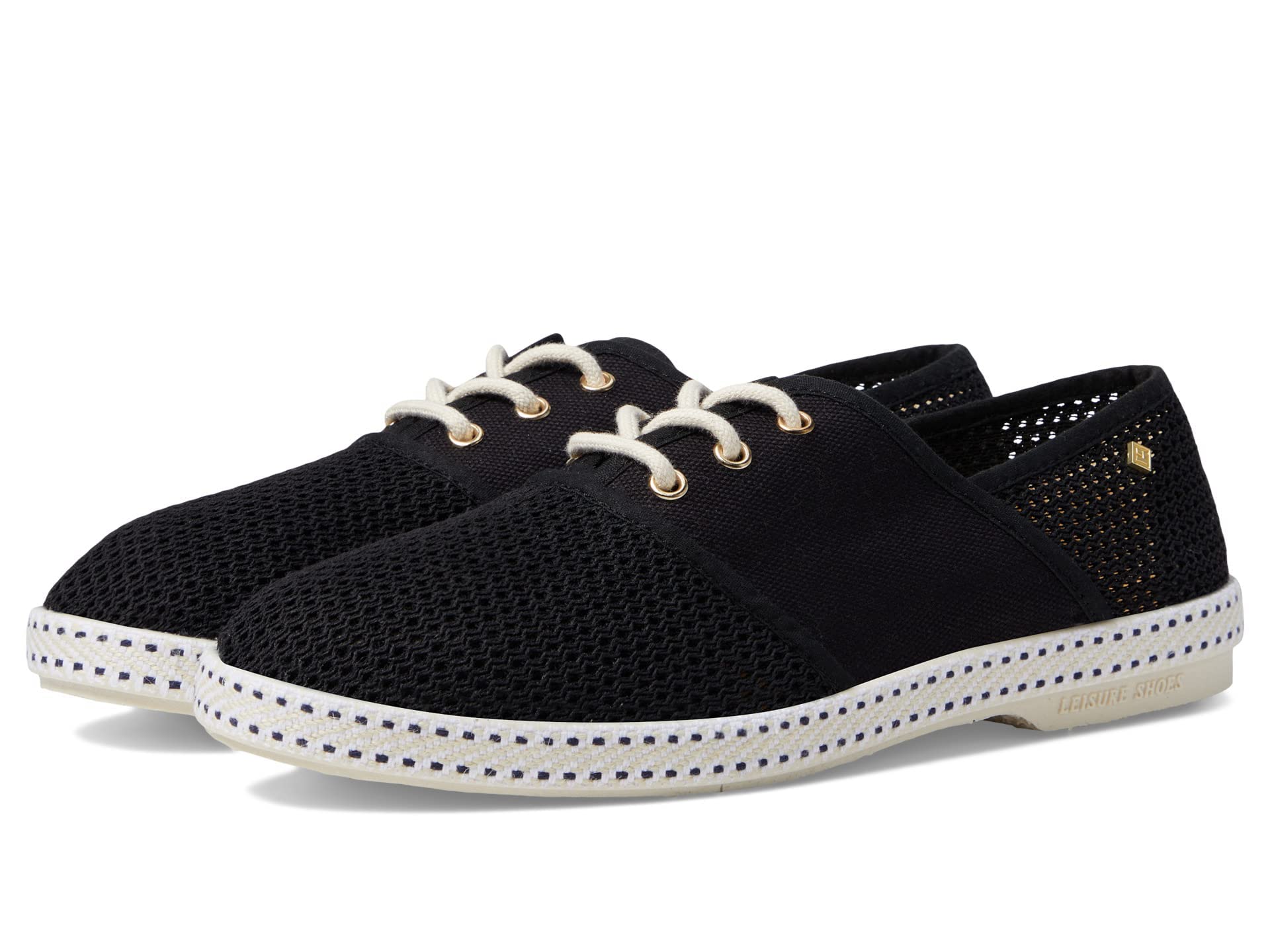 Rivieras Lacets Canvas & Mesh