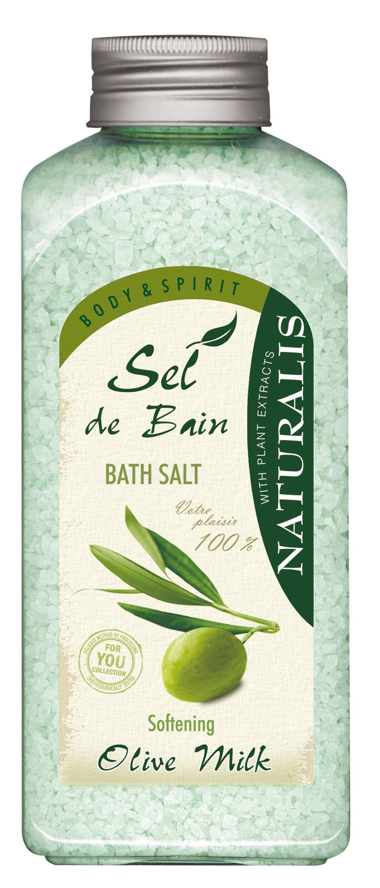 NaturalisBath Salt Olive Milk 1000 gm