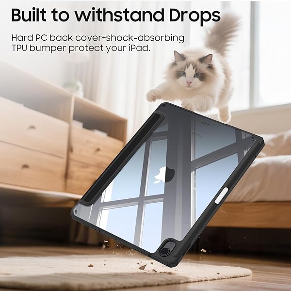 FINTIE iPad Air 11 Inch Case M4/M3/M2 (2026/2025/2024), iPad Air 5th/4th Gen 10.9" (2022/2020) with Pen Holder - Slim Lightwe - 3