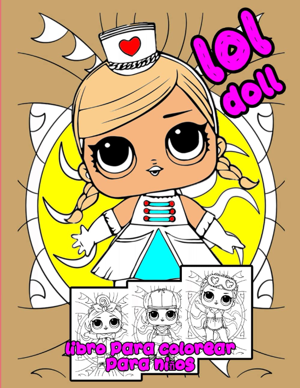 Buy LOL Doll Libro para colorear para niños LOL Surprise! , Scratch
