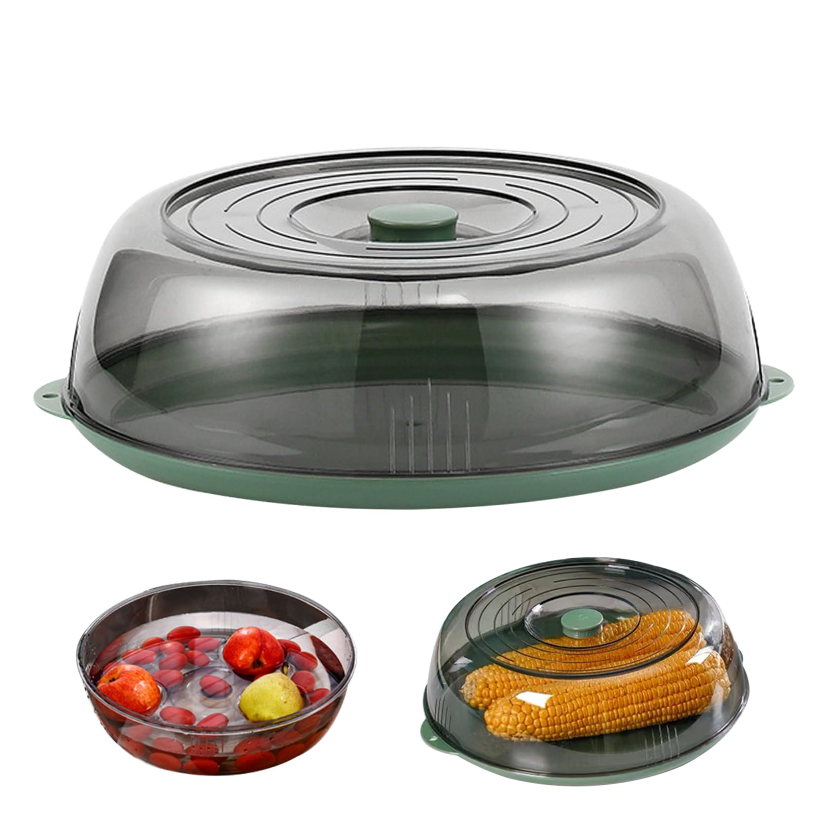 Cubierta para microondas de 11 pulgadas ideal para mantener el plato caliente