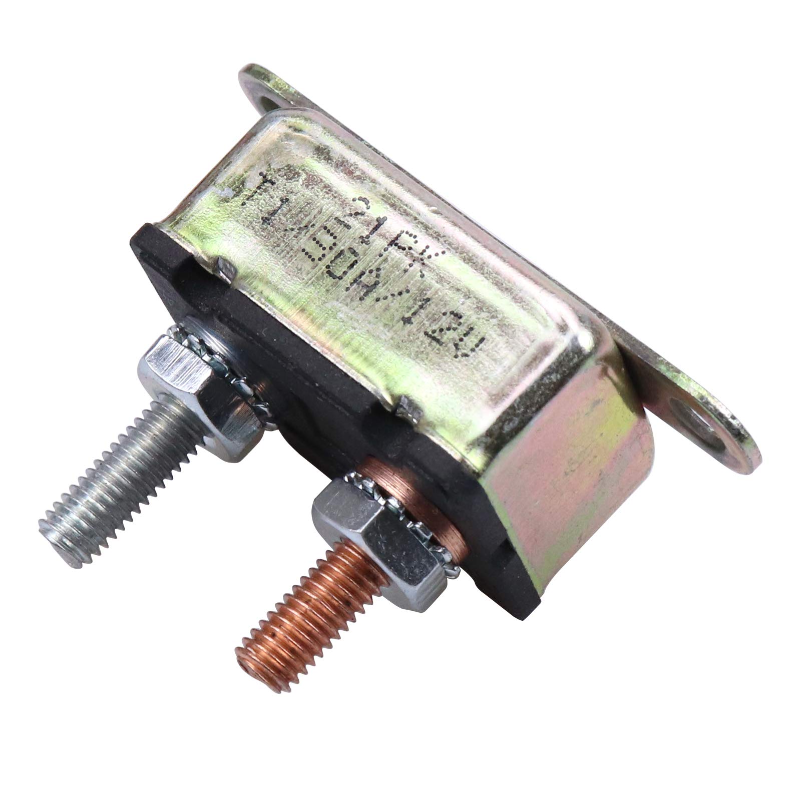 RKURCK 6-28V 30A Circuit Breaker 10-32 Stud Bolt Terminals Bracket