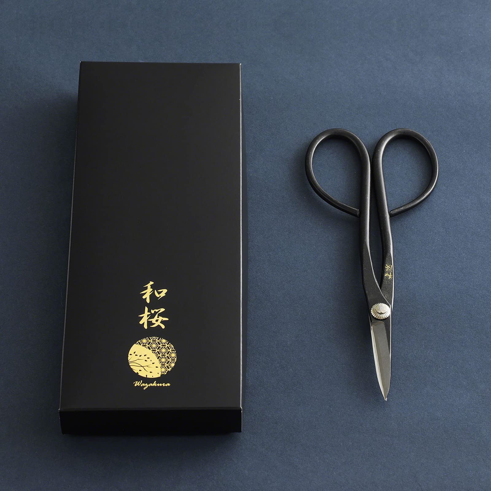 Wazakura Bonsai Schere - Satsuki Modell, Yasugi Stahl, 18 cm, Made in Japan - Schere zum Trimmen von Ästen, Blättern, Wurzeln und Trieben