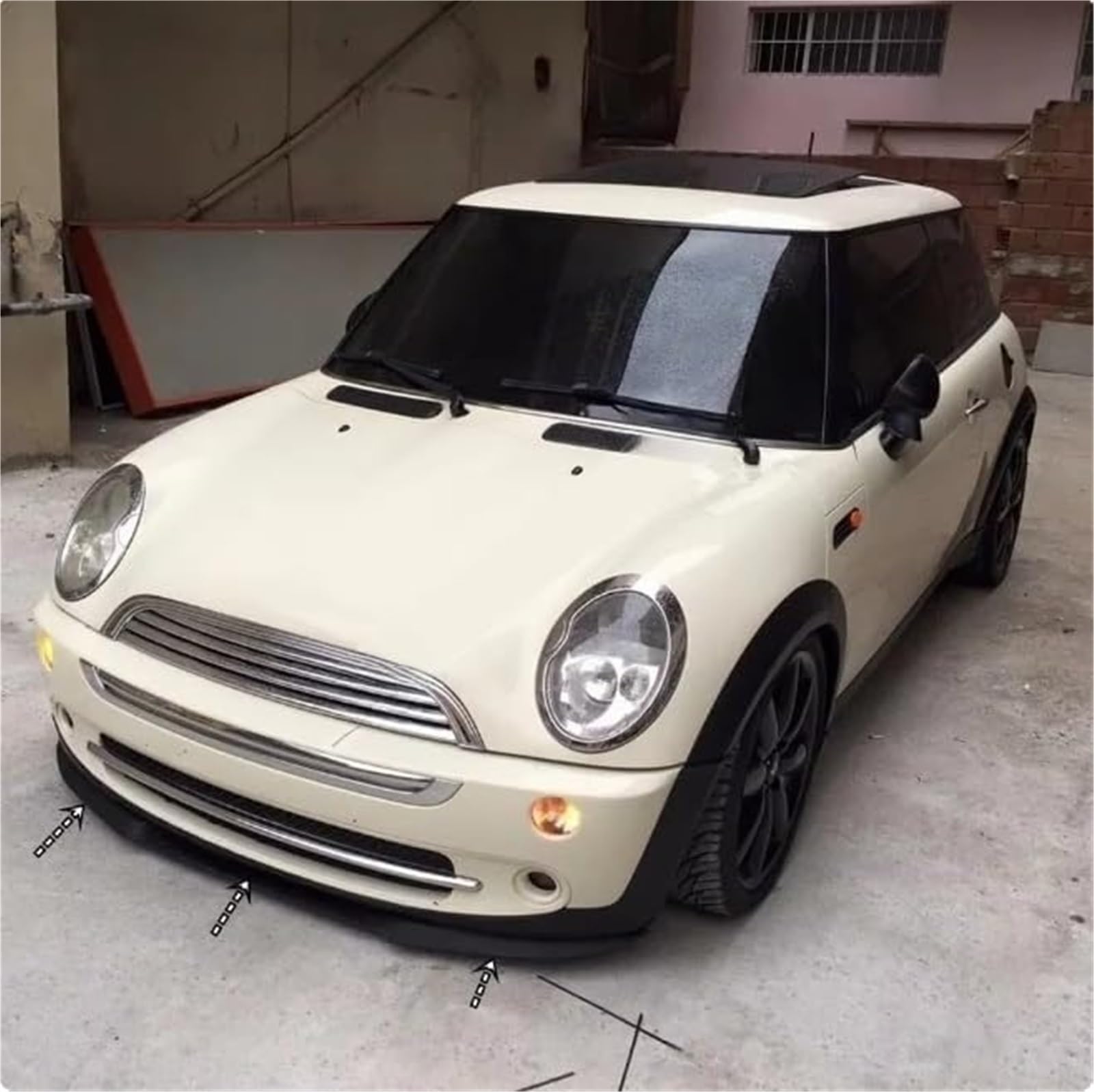 Splitter Uniwersalny 3 szt. Body Kit Sport ​Cateriały