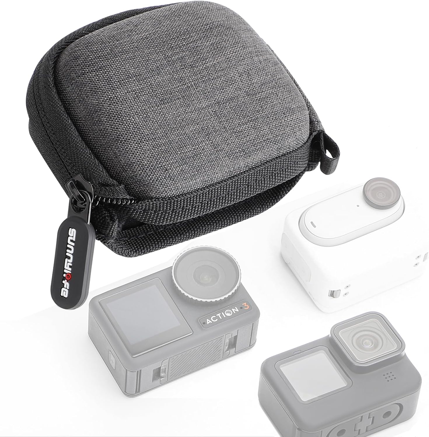 Mini Coque De Protection Insta360 One RS/One R - Étui Compact Imperméable - Idéal Pour Transport Et Stockage