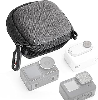 Honbobo Bag Case for Insta360 GO 3/Action 4/OSMO Action 3/for GoPro 12/11/10/9/8 Carry Case Storage Bag Protective Case Action Camera Accessories